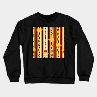 Stealth Giraffe Stripes Crewneck Sweatshirt